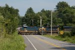 CSXT 479 Leads M426-22 at Stetson Rd. in Lewiston